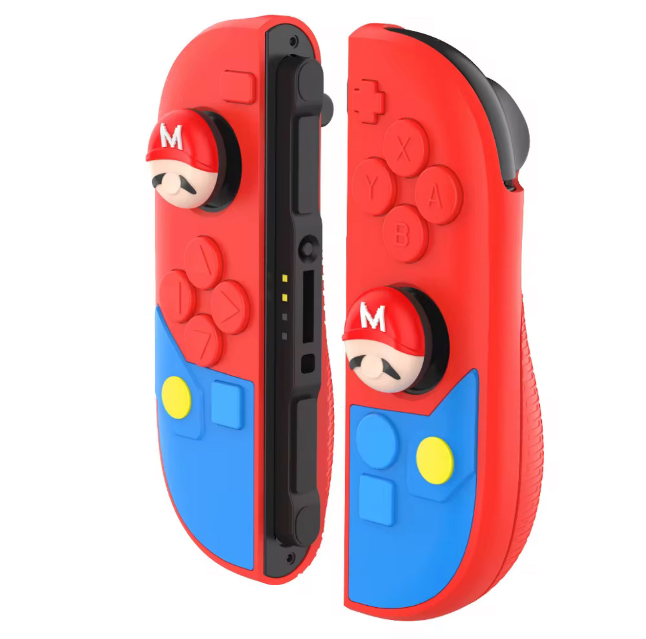 Mario-Style Silicone Case for Nintendo Switch 2 Joy-Cons โ Red