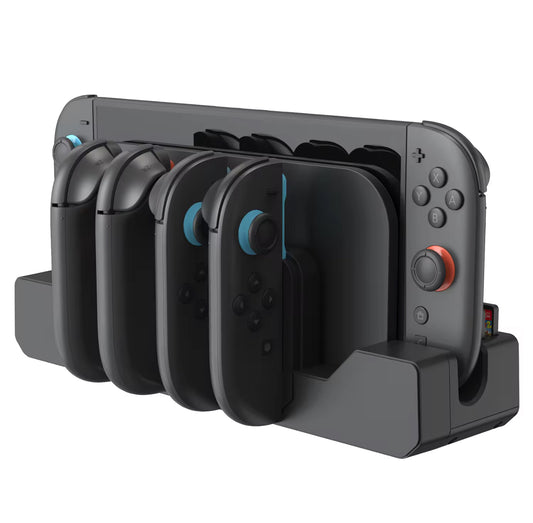 4-in-1 Charging Dock for Nintendo Switch 2 Joy-Cons – Compact & Efficient