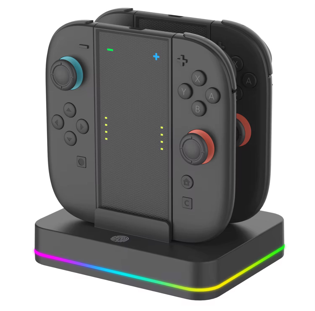 Switch2 4-in-1 RGB Charging Dock – Joy-Con Charging Stand