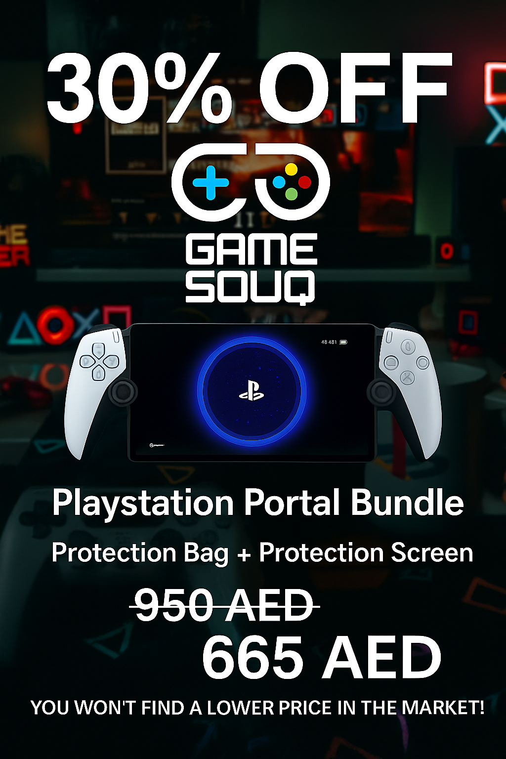 PlayStation Portal Bundle – With Protection Bag & Screen