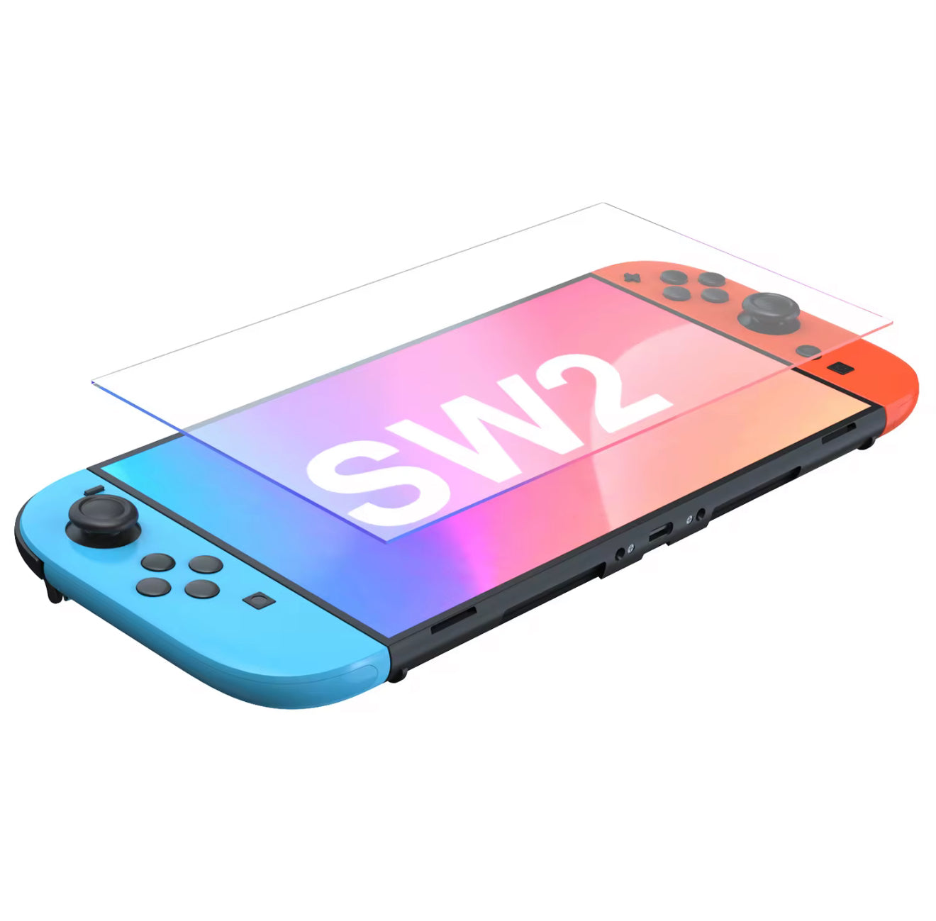 Tempered Glass Screen Protector for Nintendo Switch 2 (2PCS)