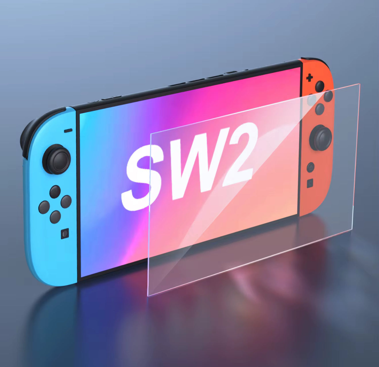 Tempered Glass Screen Protector for Nintendo Switch 2 (2PCS)